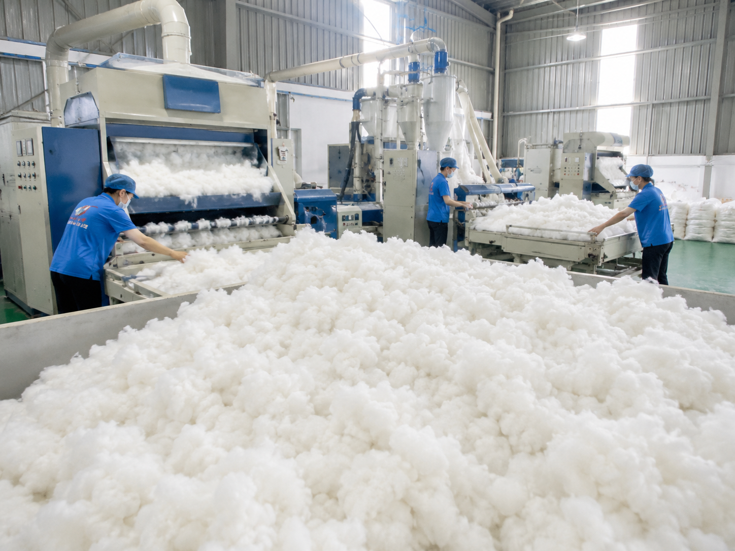 Gòn Bi Nhồi Bông Cao Cấp – Mềm Mịn, Đàn Hồi, An Toàn Khi Sử Dụng
